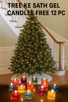 MERSK Pine 153 cm (5.02 ft) Artificial Christmas Tree(Green)