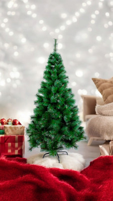SUNINOW Pine 180 cm (5.91 ft) Artificial Christmas Tree(Green)
