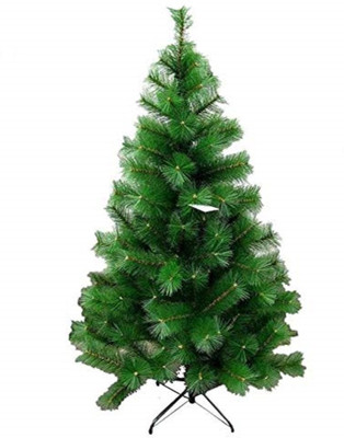 PartyFlex Spruce 304.8 cm (10.0 ft) Artificial Christmas Tree(Green)