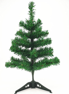 ZenCrafts Generic 30.48 cm (1.0 ft) Artificial Christmas Tree(Green)