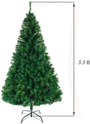 RKUnique Generic 152.4 cm (5.0 ft) Artificial Christmas Tree(Green)