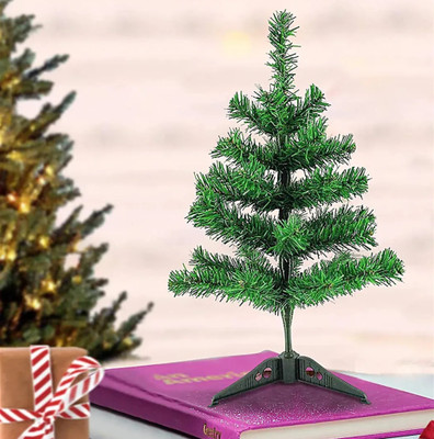 eCraftIndia Generic 150 cm (4.92 ft) Artificial Christmas Tree(Green)