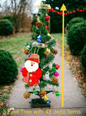TINY TOON Spruce 94 cm (3.08 ft) Artificial Christmas Tree(Green)