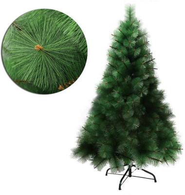 PopTheParty Pine 153 cm (5.02 ft) Artificial Christmas Tree(Green)