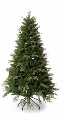 Tachyon Pine 210 cm (6.89 ft) Artificial Christmas Tree(Green)