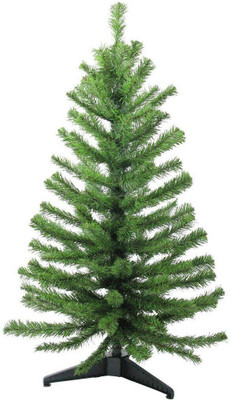 SUNINOW Pine 61 cm (2.0 ft) Artificial Christmas Tree(Green)