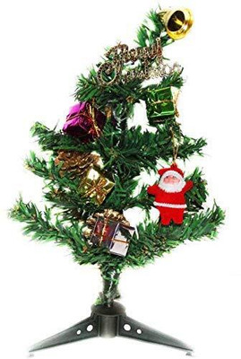 Saikara Collection Fir 15 cm (0.49 ft) Artificial Christmas Tree(Green)