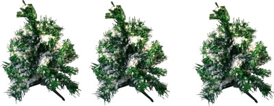 Green Plant indoor Generic 8 cm (0.26 ft) Artificial Christmas Tree(Green)