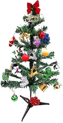 Ryme Generic 60 cm (1.97 ft) Artificial Christmas Tree(Multicolor)