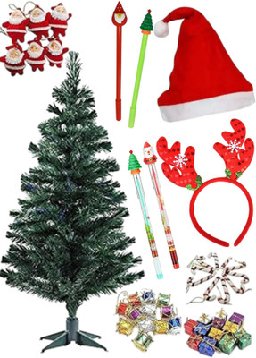 Prezzie Villa Generic 91.44 cm (3.0 ft) Artificial Christmas Tree(Multicolor)