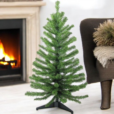 SUNINOW Generic 60 cm (1.97 ft) Artificial Christmas Tree(Green)