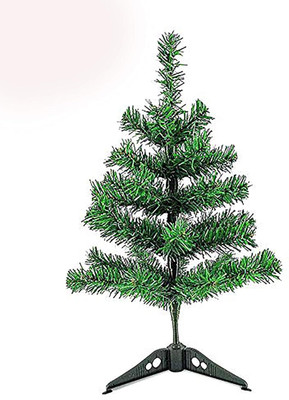 PARTY PARAGON Generic 30 cm (0.98 ft) Artificial Christmas Tree(Green)