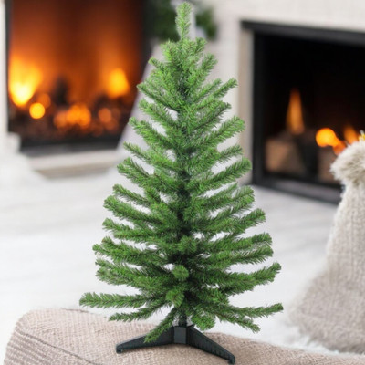 SUNINOW Generic 60 cm (1.97 ft) Artificial Christmas Tree(Green)
