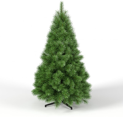 Pavika Pine 213 cm (6.99 ft) Artificial Christmas Tree(Green)