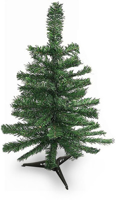 CraftVatika Fir 30 cm (0.98 ft) Artificial Christmas Tree(Green)