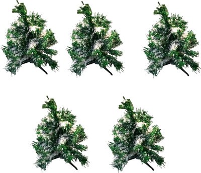 Green Plant indoor Generic 8 cm (0.26 ft) Artificial Christmas Tree(Green)