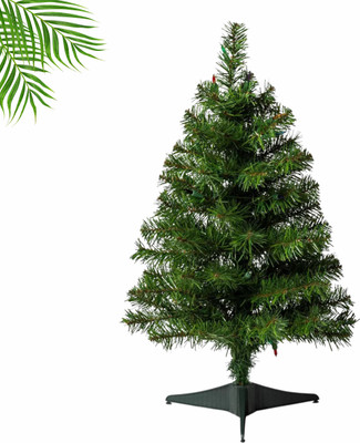 asfly Generic 60.96 cm (2.0 ft) Artificial Christmas Tree(Green)