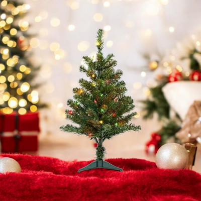 SUNINOW Generic 60 cm (1.97 ft) Artificial Christmas Tree(Green)