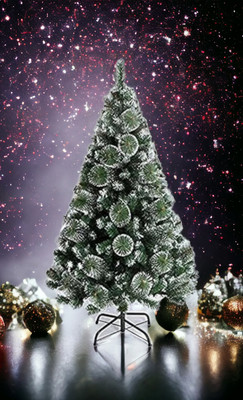 SUNINOW Pine 150 cm (4.92 ft) Artificial Christmas Tree(Green)