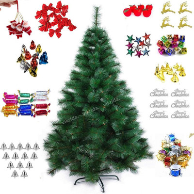 VikriDa Pine 121.92 cm (4.0 ft) Artificial Christmas Tree(Green)