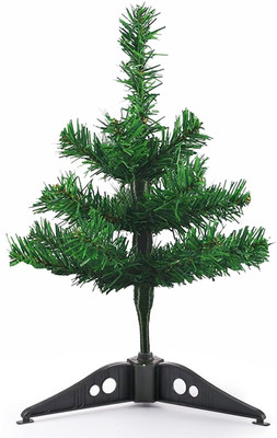 Rozi Decoration Generic 31 cm (1.02 ft) Artificial Christmas Tree(Green)