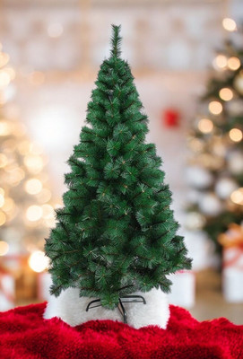SUNINOW Pine 60 cm (1.97 ft) Artificial Christmas Tree(Green)