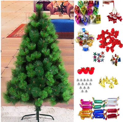 Flipkart SmartBuy Pine 153 cm (5.02 ft) Artificial Christmas Tree(Green)