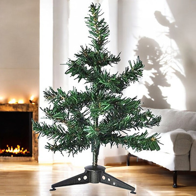 KHUSHA CREATIONS Fir 30.48 cm (1.0 ft) Artificial Christmas Tree(Green)