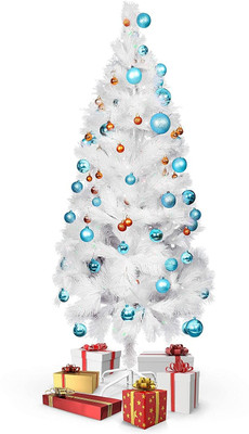 Northland Fir 156 cm (5.12 ft) Artificial Christmas Tree(White)