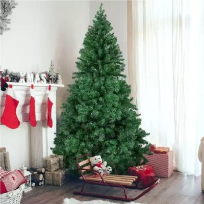 S K Bright Spruce 214 cm (7.02 ft) Artificial Christmas Tree(Green)