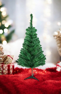 Brown Leaf Generic 121.32 cm (3.98 ft) Artificial Christmas Tree(Green)