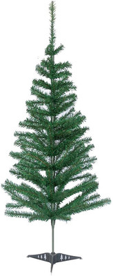 FIZZYTECH Spruce 152.4 cm (5.0 ft) Artificial Christmas Tree(Green)
