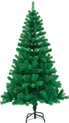 Green Plant indoor Generic 150 cm (4.92 ft) Artificial Christmas Tree(Green)