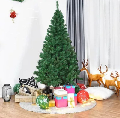 Flipkart SmartBuy Spruce 214 cm (7.02 ft) Artificial Christmas Tree(Green)