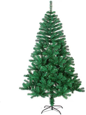 S K Bright Spruce 304.8 cm (10.0 ft) Artificial Christmas Tree(Green)