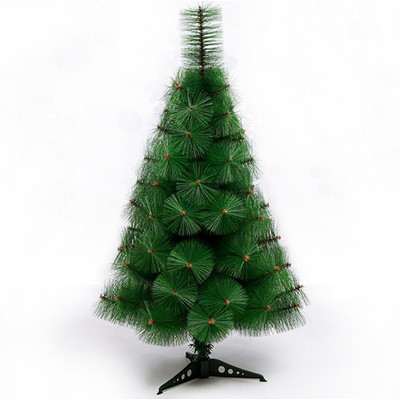 FIZZYTECH Pine 30.48 cm (1.0 ft) Artificial Christmas Tree(Green)