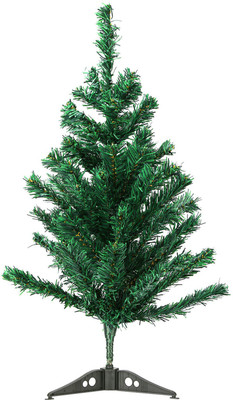 WISHKEY Pine 91.44 cm (3.0 ft) Artificial Christmas Tree(Green)