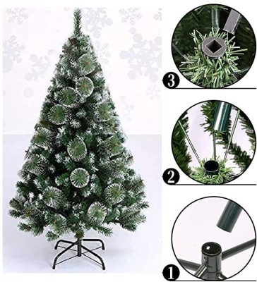 Schon Crafts Pine 243.84 cm (8.0 ft) Artificial Christmas Tree(Green)