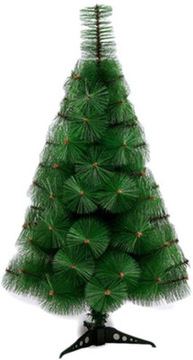 SUNINOW Pine 4 cm (0.13 ft) Artificial Christmas Tree(Green)