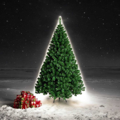SUNINOW Spruce 458 cm (15.03 ft) Artificial Christmas Tree(Green)