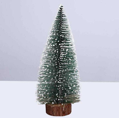 horain traders Generic 22 cm (0.72 ft) Artificial Christmas Tree(Green, Brown)