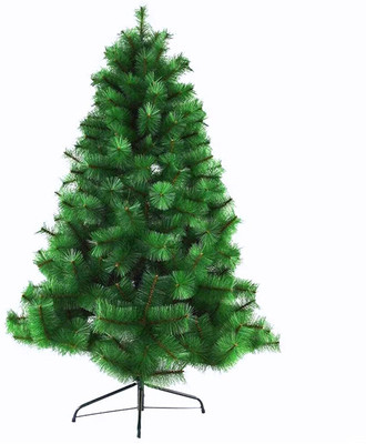 Pavika Pine 183 cm (6.0 ft) Artificial Christmas Tree(Green)