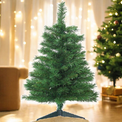 SUNINOW Generic 60 cm (1.97 ft) Artificial Christmas Tree(Green)