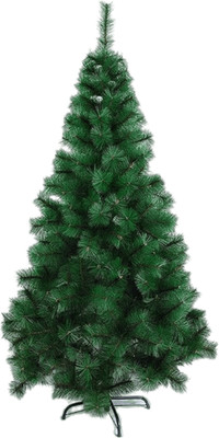 FIZZYTECH Pine 213.36 cm (7.0 ft) Artificial Christmas Tree(Green)
