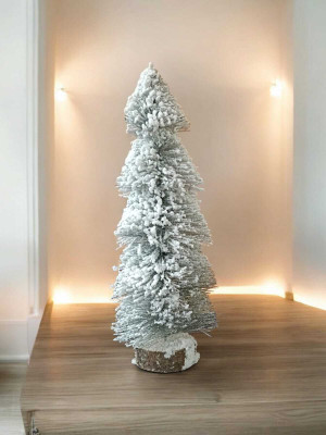 SUNINOW Pine 30 cm (0.98 ft) Artificial Christmas Tree(Green)