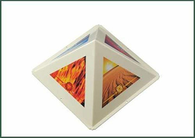 DARMIKA Pyramid Meditation Cap for Daily Meditation for Students , Plastic set of 1 Plastic Yantra(Pack of 1)