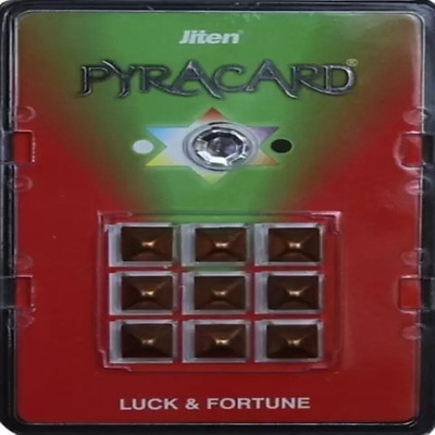 JITEN Pyra Card-Luck and Fortune Plastic Yantra(Pack of 1)