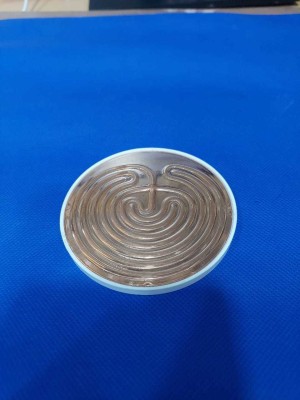 VSP VASTU SAMADHAN VSP VASTU SAMADHAN - 5 Vastu Labyrinth Yantra, Create Energy Field & Protect You Copper Yantra(Pack of 1)