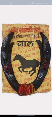 SHATAKAM Horse nail (naal) 10 year old Iron Yantra(Pack of 1)
