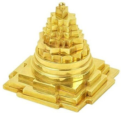 EliteTouch pyramid vastu, lakshmi pyramid shree yantra, shree yantra pyramid, shree yantra Brass Yantra(Pack of 1)